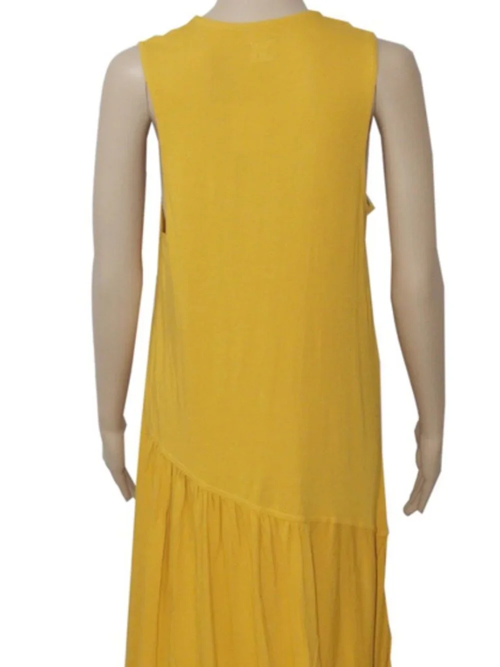 Free People Monika Midi Dress Sleeveless Free Est Asymmetrical Bubbled S